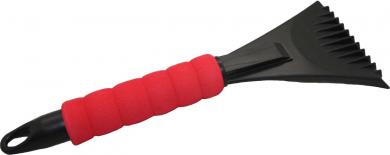 Eisschaber Soft SW/Rot 