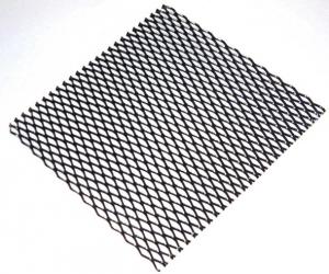 Alu Grilleinsatz Schwarz 