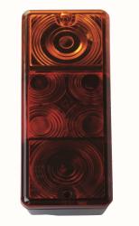 3-Kammer-Leuchte länglich 