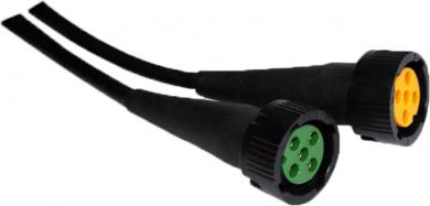 Buchsenset 5-polig re+li 