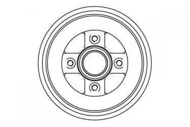 BREMSTROMMEL MIT RADLAGER 