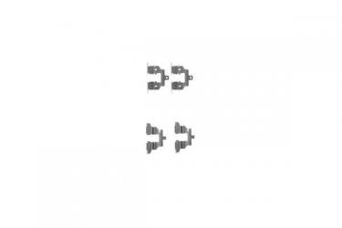 ZUBEHOERSATZ, SCHEIBENBREMSBELAG 