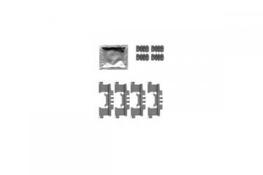 ZUBEHOERSATZ, SCHEIBENBREMSBELAG 