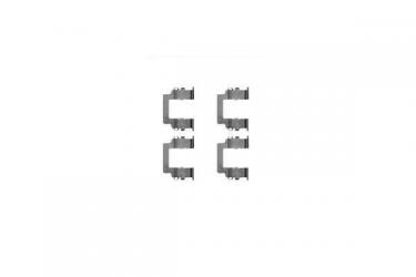 ZUBEHOERSATZ, SCHEIBENBREMSBELAG 