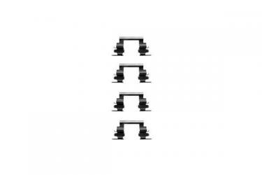 ZUBEHOERSATZ, SCHEIBENBREMSBELAG 