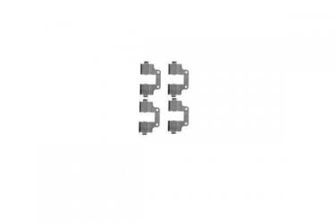 ZUBEHOERSATZ, SCHEIBENBREMSBELAG 