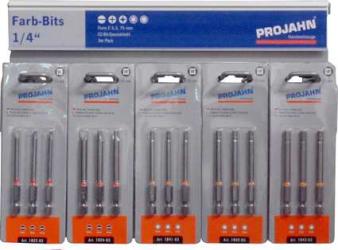 Rack Color Bit Schlitz + Inbus 75mm 