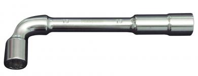 Pfeifenkopfschluessel m.Bohrung 12kt x 6kt 13 mm 