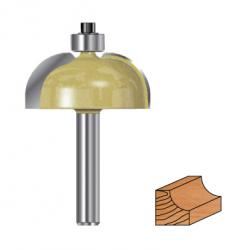 Hohlkehlfr&#228;ser mit Kugellager D 31,7  mm, L 45,4 mm, L2 13,4 mm   