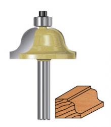 Profilfr&#228;ser A mit Kugellager D 38,1 mm, L 49,5 mm, L2 17,5 mm   