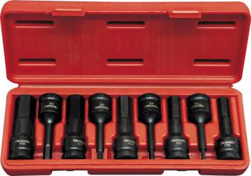 1/2&#34; Schlag Stecknuss Innen-6kant Satz 4 - 19 mm 