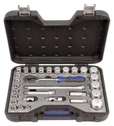 1/2&#34; PROJAHN professional Steckschl&#252;ssel-Koffer 12-kant 30teilig 