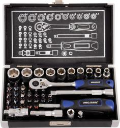 1/4&#34; Mini Steckschl&#252;ssel- &#38; Bit-Box, 38tlg. mit markierten Bits 