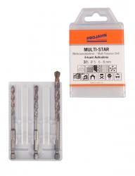 Multi-Star Satz 3-tlg. 6-kant 5, 6, 8 mm 