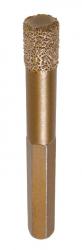 Diamant Trockenbohrer, &#216;  16 mm, Wachsf&#252;llung 6-kant Schaft 