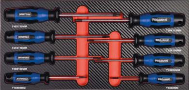 Schraubendreher Einlage &#34;TORX&#34; 8tlg 