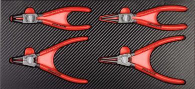 Sicherungsring-Zangen Einlage 4tlg 