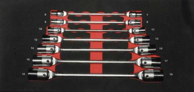 Doppelringschluessel Einlage 7tlg 