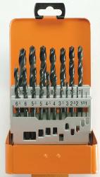 Bohrerkassette HSS-R 19tlg 1-10/0,5 mm BASIC 