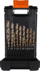 Kunststoff Kassette Mambo DIN 338 Typ Co8% N-HD 19-tlg. 1 - 10 mm/0,5 stgd. 