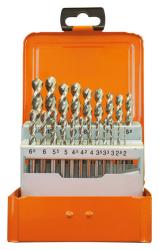 Bohrerkass.HSS-Co UF-L DIN1897 21tlg 2-10,2/0,5 mm 