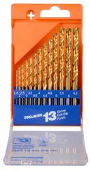 Kunststoffkassette HSS-G TiN ECO 13tlg 1,5-6,5/0,5 + 3,2 +4,8 