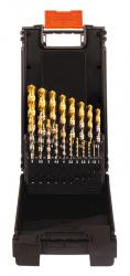 Kassette Kunststoff HSS-G TiN 19tlg. 1 - 10 mm 