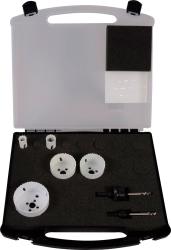 BiMetall Lochsaegen-Koffer PROCut &#34;Innenausbau&#34; 