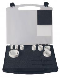 BiMetall Lochsaegen-Koffer PROCut &#34;Allround&#34; 10tlg 