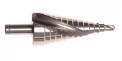 Stufenbohrer mit Spiralnut HSS-Co Gr.1 4-12 mm 
