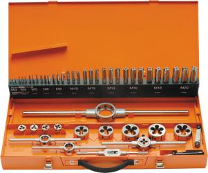 Gewinde Schneidzeug Satz HSS-G 55tlg M3-M20 