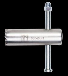 Dichtsitzfräser Ø 22  mit Mutter  M6 und Griff 