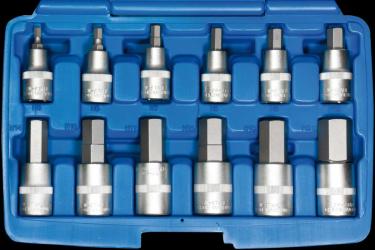 Inbusgarnitur 1/2 Zoll, 12 tlg.  
