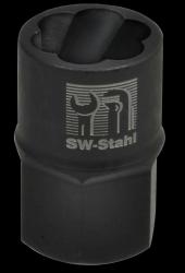 Spiralnuten-Einsatz  3/8 Zoll, 15 mm Außen 6-kant 