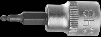 Schraubendreheinsatz  Kugelkopf, 10 mm (3/8") Innensechskant 3 mm 