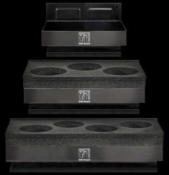 3 Magnet Ablage- schalen plus 2 Schaumeinlagen 