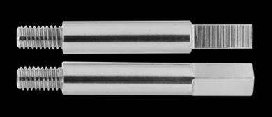 Ersatzstifte  6 mm Vierkant 1 Paar 