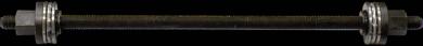 Spindel M10,  350 mm lang aus 10032L 