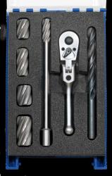 ABS-Reibahlensatz 7 teilig 