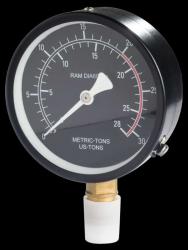 Druckuhr aus Werkstattpresse 20320L 