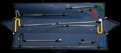 Beulenausdrückstangen 8 tlg., 200 - 1050 mm 