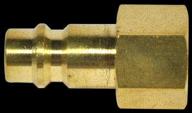 Druckluft Stecknippel DN 7, 2 Innengewinde 1/4" 