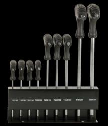 T-Griff Torx-Sortiment, 9-tlg. T10 - T50  