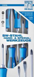 Schraubendrehersatz 5 teilig, Schlitz 4,5+5,5+8+PH1+2 