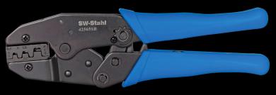 Kerbzange für unisolierte Verbinder von 0,5 - 6 qmm  