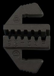 Ersatzbackenpaar D für 42585L für Ader- endhülsen m.u.o. Kragen 