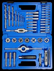 Gewindeschneidsatz 40 tlg. HSSG für Innen- und Außengewinde M3-M12  