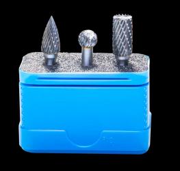 Hartmetall-Frässtifte mit  Kreuzverzahnung 