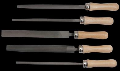 Feilensatz 200 mm, 5 teilig  