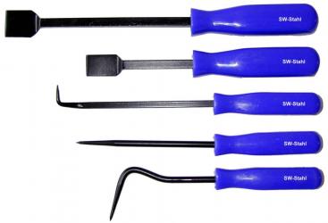 Haken- und Schabersatz 5 teilig  